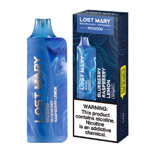 Lost Mary MO5000 Blueberry Raspberry Lemon Disposable Vape | $13.95 ...