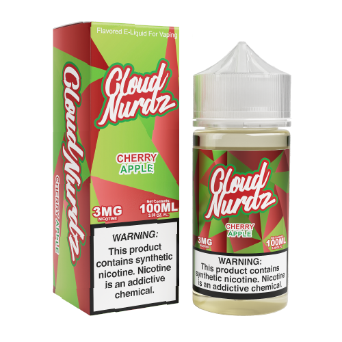 Cloud Nurdz Cherry Apple 100ml Vape Juice – Ejuice Store