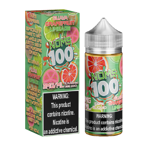 NOMS 100 Guava Grapefruit Limeade 100ml Vape Juice – Ejuice Store