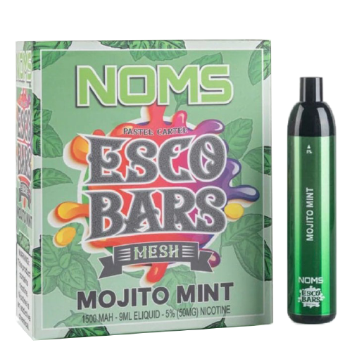 Noms Esco Bars Vape Puffs Disposable Store 4000 EJ Mint – Mojito