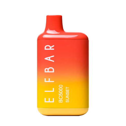 Elf Bar BC5000 Sunset Disposable Vape EBDesign EJ Store