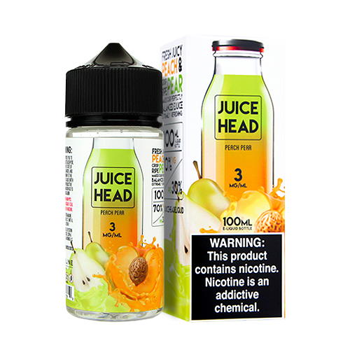 Juice Head Peach Pear 100ml Vape Juice – Ejuice Store